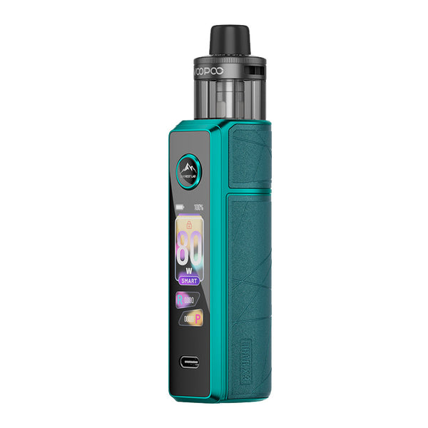 طقم Voopoo Drag X3 80W Box Mod مع خرطوشة PnP X DTL Pod 5ml – Lake Green - طقم دراج إكس 3
