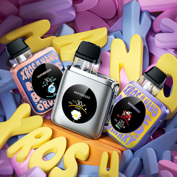 مجموعة نظام Vaporesso XROS 4 Nano Pod بسعة 1350 مللي أمبير/ساعة وسعة 3 مل (معروضة للبيع) – مجموعة نظام Vaporesso XROS 4 Nano Pod بسعة 1350 مللي أمبير/ساعة وسعة 3 مل (معروضة للبيع)
